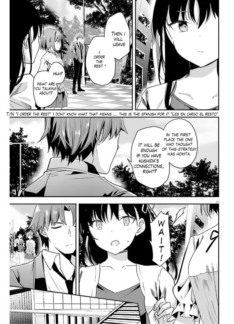 Classroom Of The Elite Chapter 63 - Page