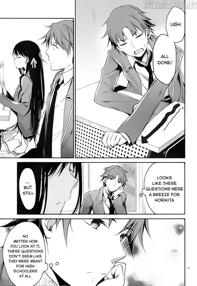 Classroom Of The Elite Chapter 4 - Page