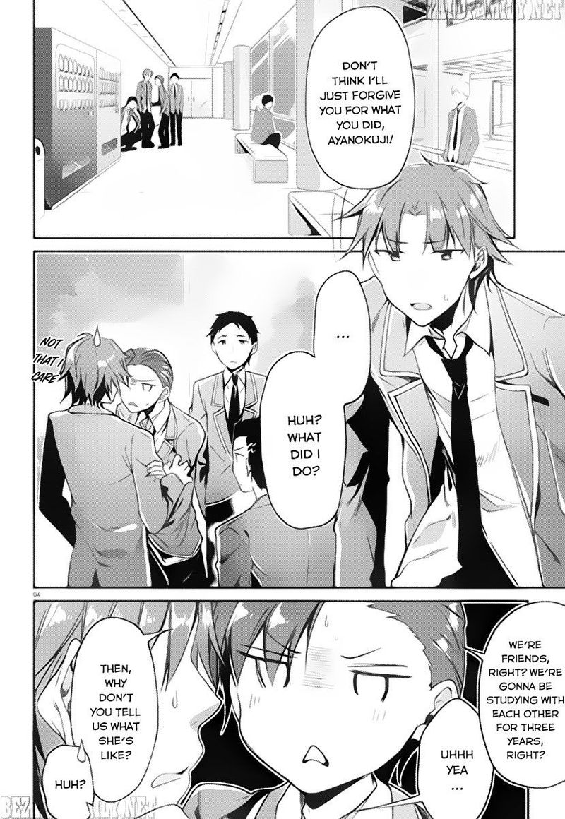Classroom Of The Elite Chapter 4 - Page