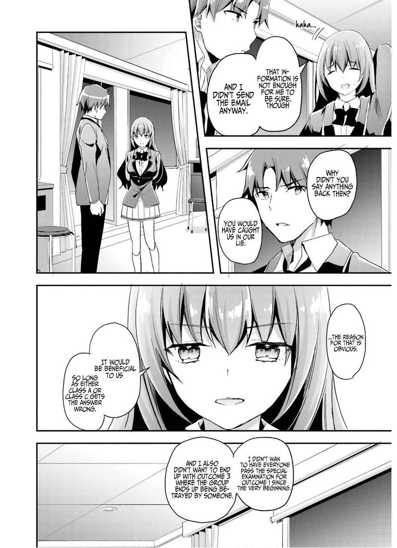 Classroom Of The Elite Chapter 50 - Page