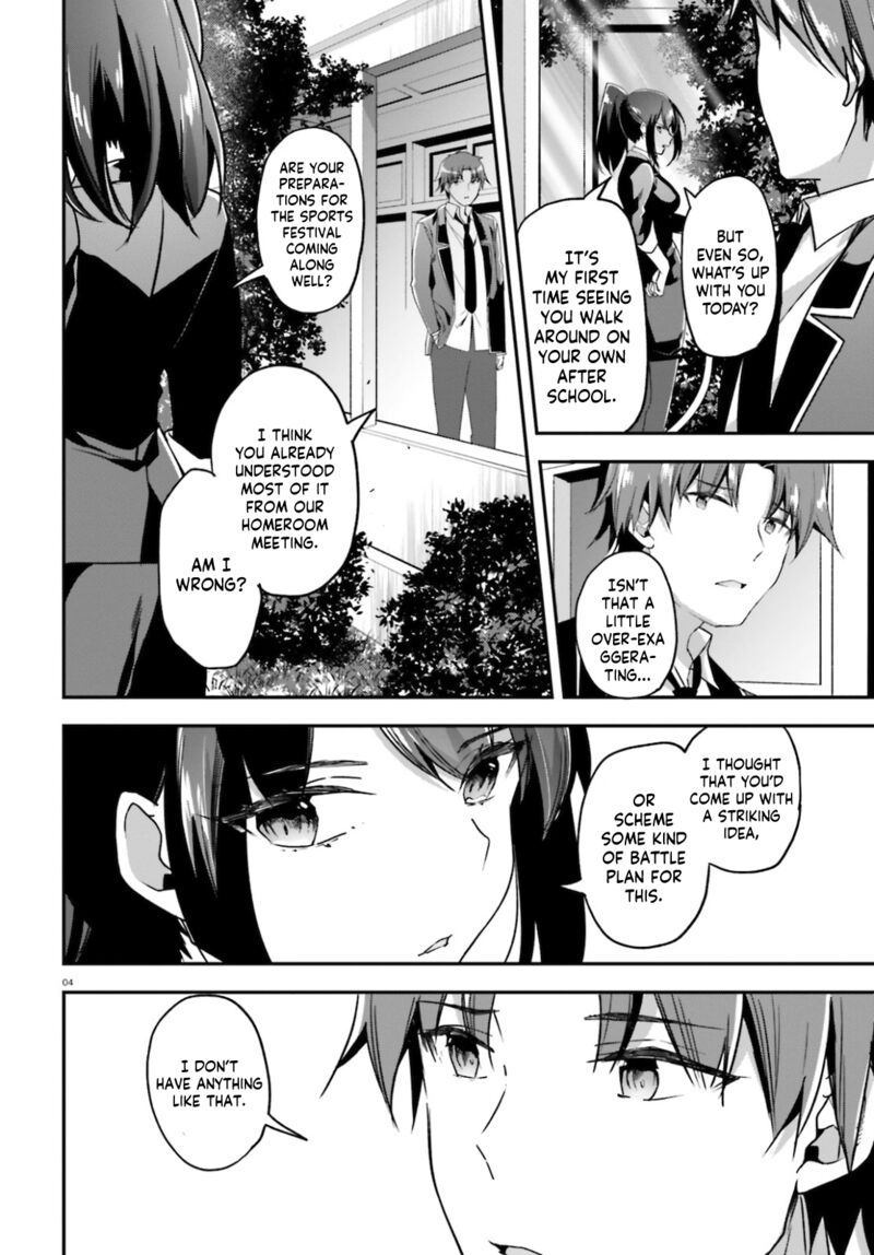 Classroom Of The Elite Chapter 58 - Page
