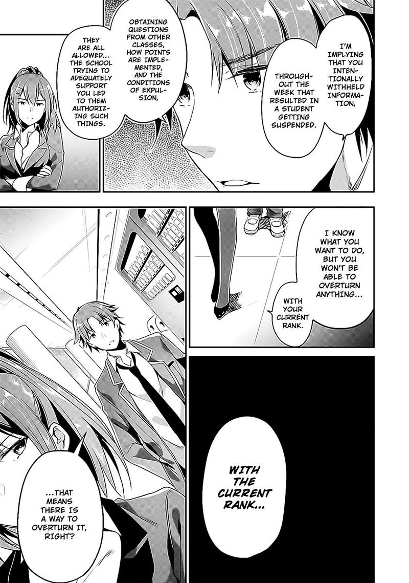 Classroom Of The Elite Chapter 8 - Page