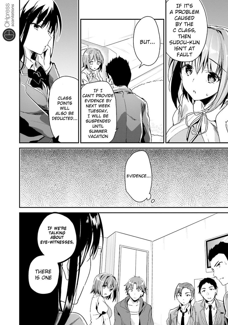 Classroom Of The Elite Chapter 10 - Page