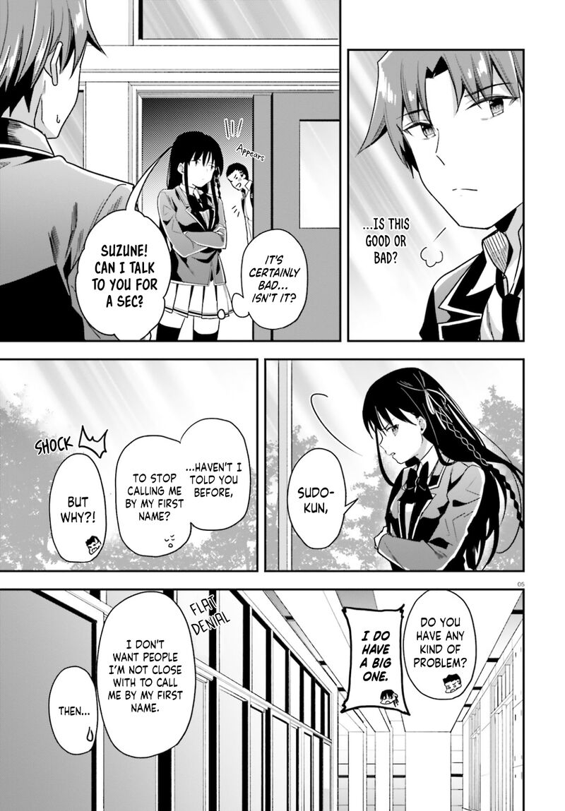Classroom Of The Elite Chapter 59 - Page