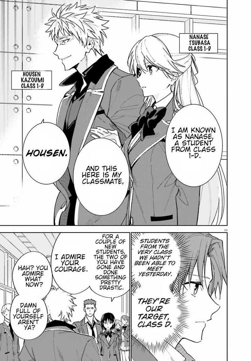 Classroom Of The Elite 2nd Year Chapter 3 - Page