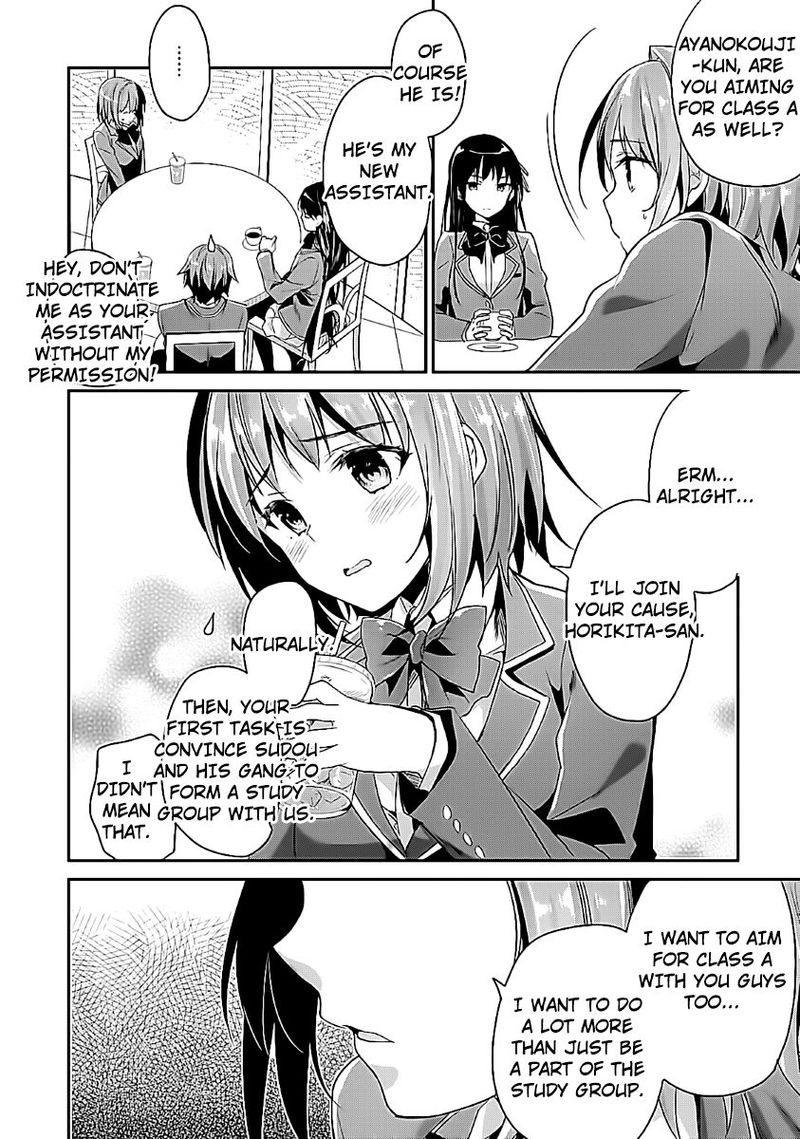 Classroom Of The Elite Chapter 7 - Page