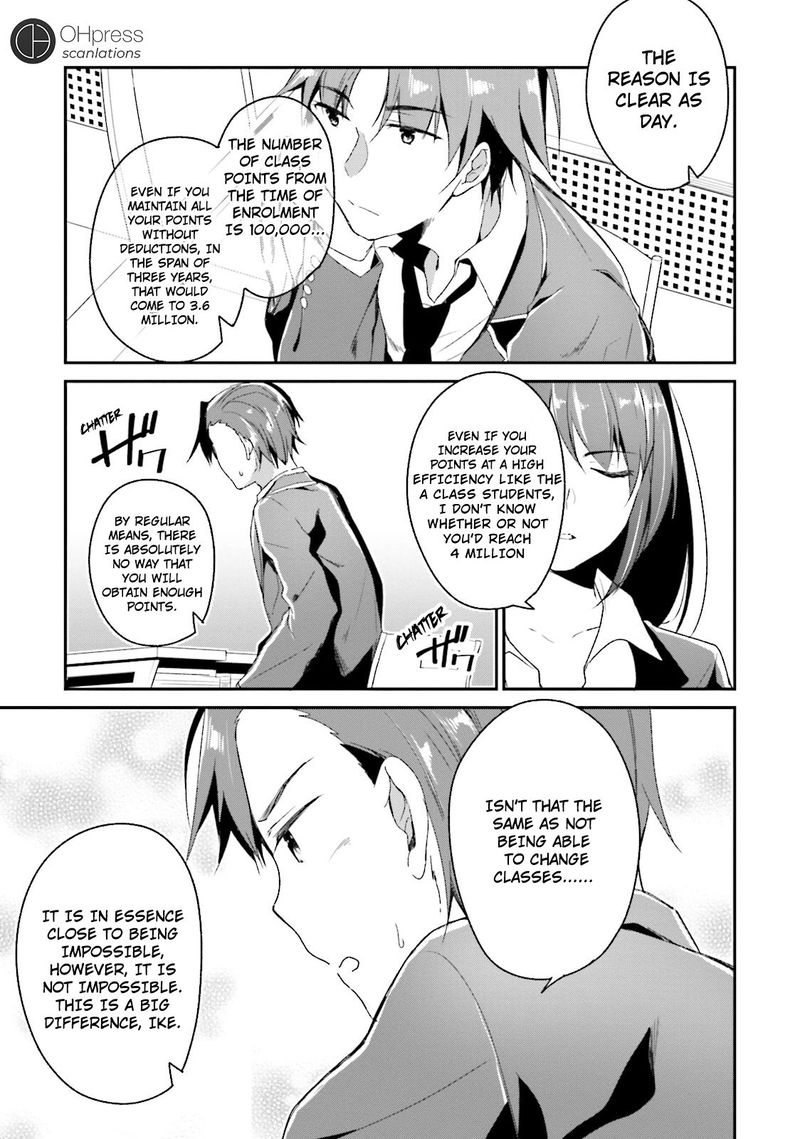 Classroom Of The Elite Chapter 11 - Page