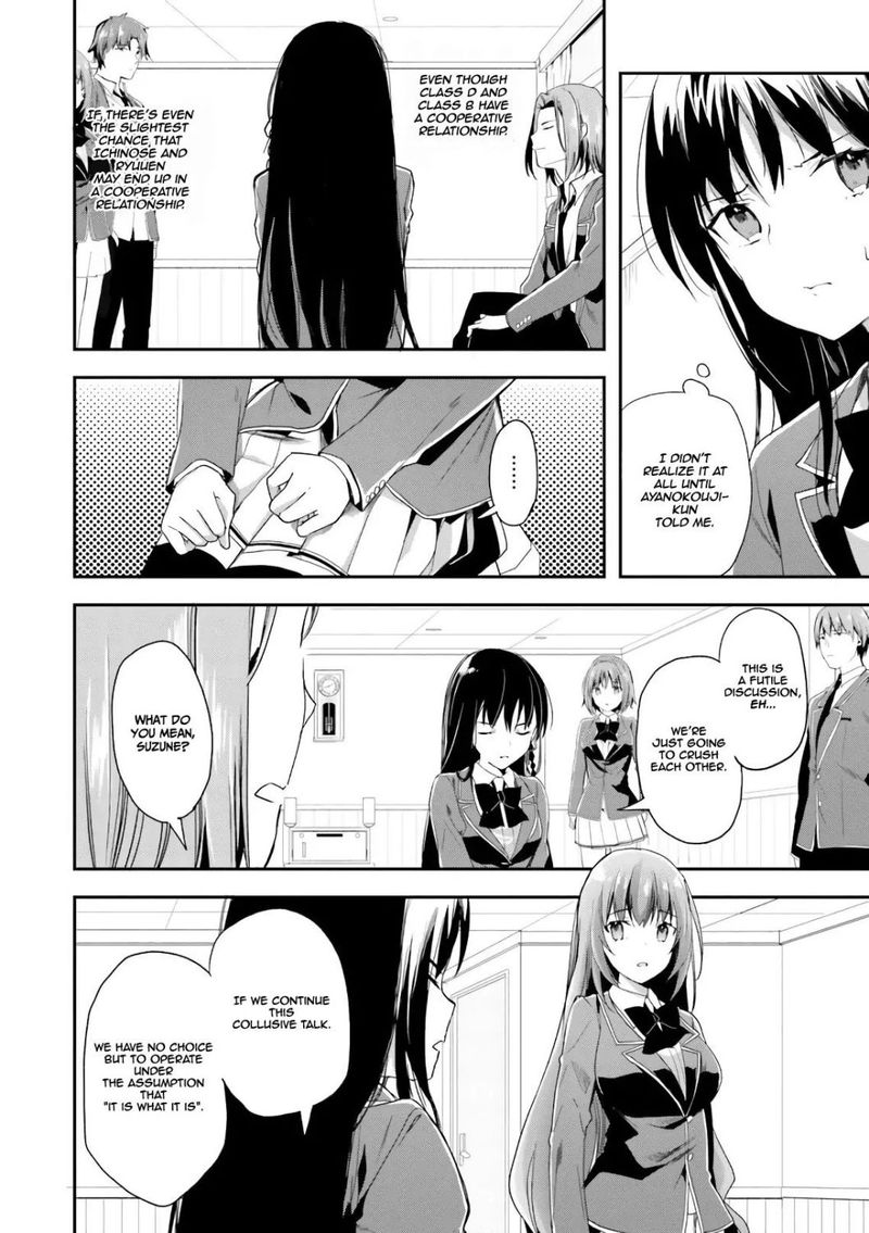 Classroom Of The Elite Chapter 37 - Page