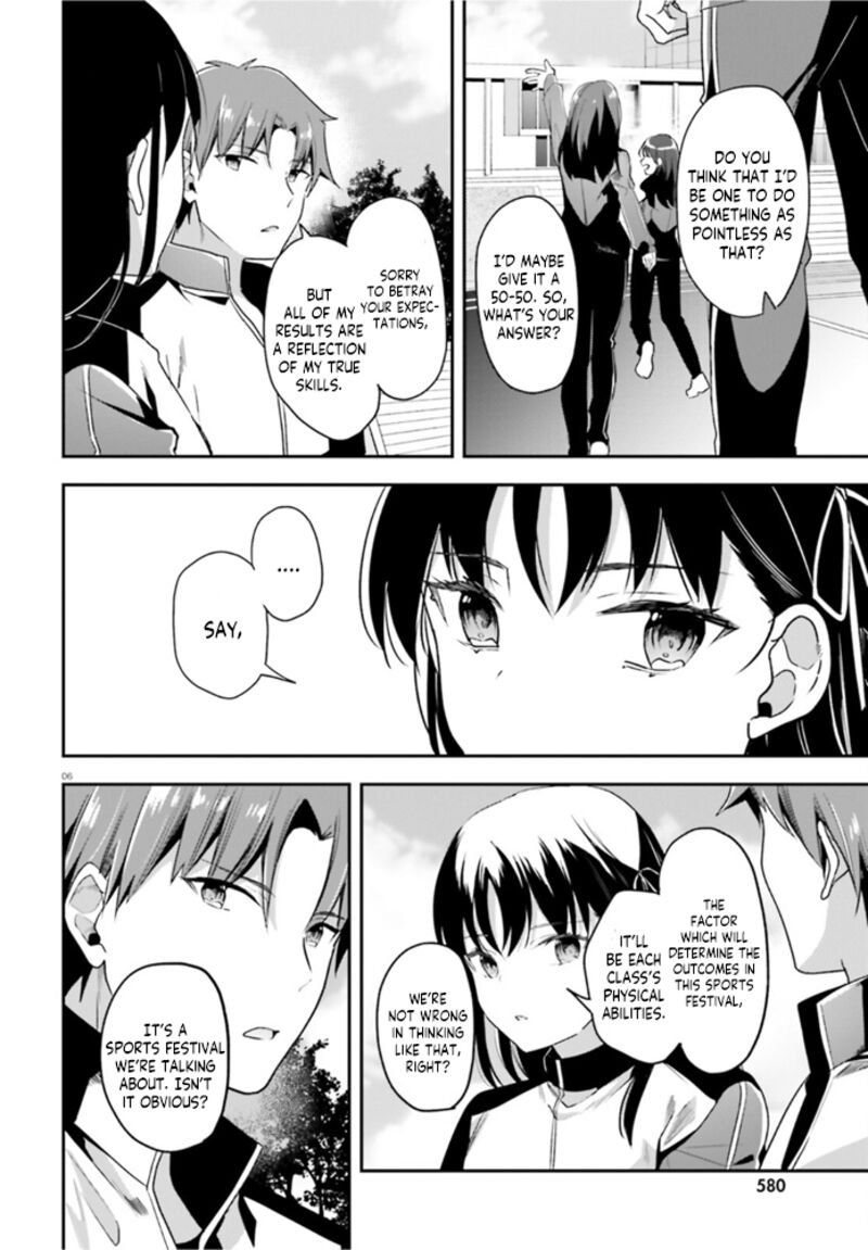 Classroom Of The Elite Chapter 60 - Page