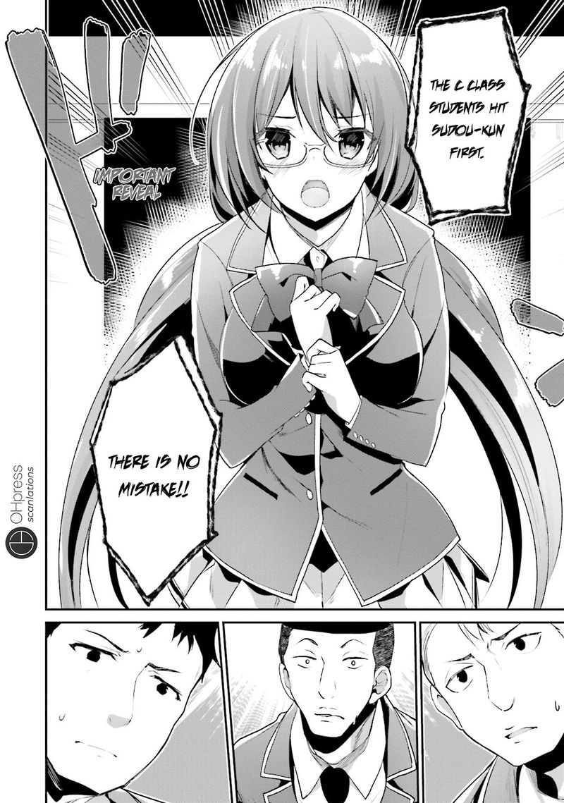 Classroom Of The Elite Chapter 13 - Page