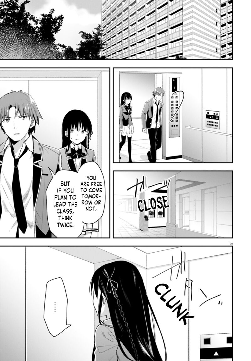 Classroom Of The Elite Chapter 61 - Page