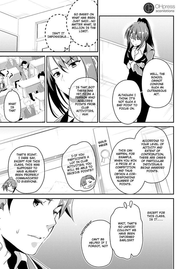 Classroom Of The Elite Chapter 11 - Page