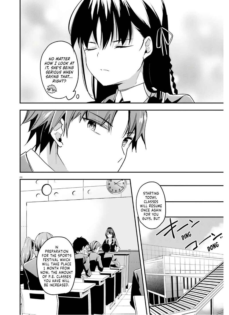 Classroom Of The Elite Chapter 56 - Page