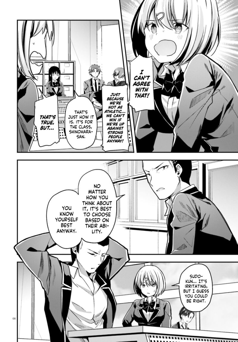 Classroom Of The Elite Chapter 58 - Page