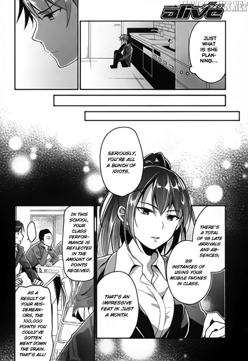 Classroom Of The Elite Chapter 5 - Page