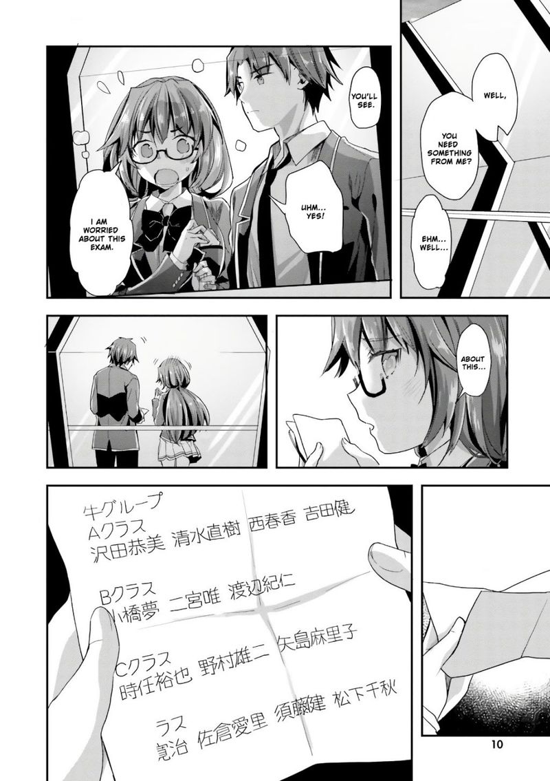 Classroom Of The Elite Chapter 33 - Page