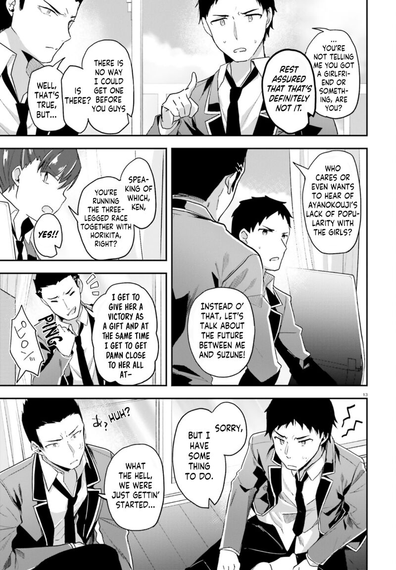 Classroom Of The Elite Chapter 61 - Page