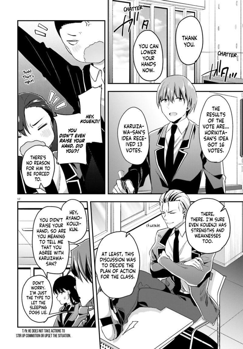 Classroom Of The Elite Chapter 58 - Page
