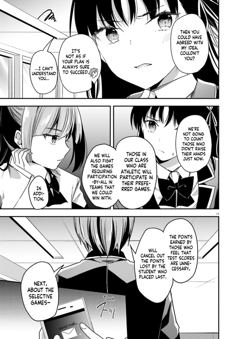 Classroom Of The Elite Chapter 58 - Page