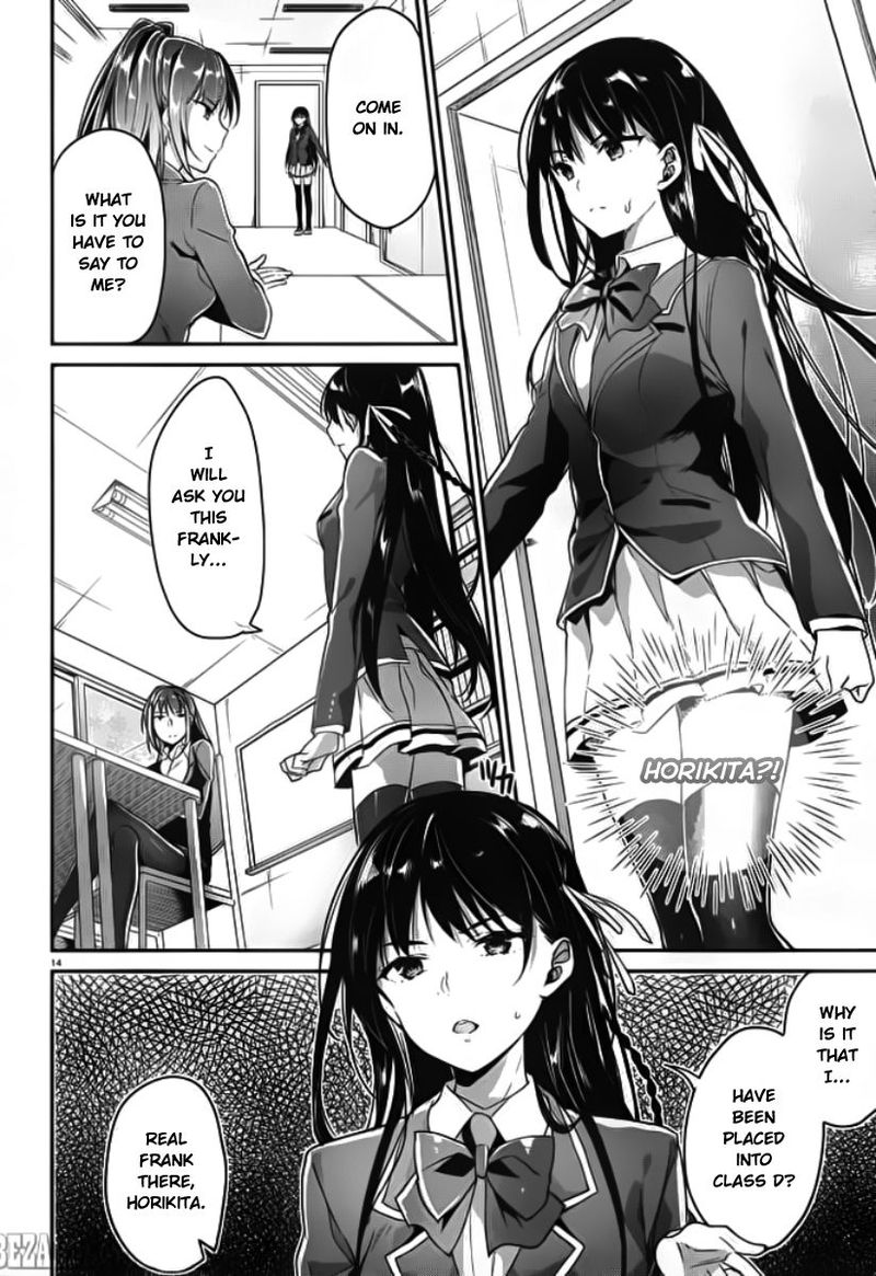 Classroom Of The Elite Chapter 5 - Page