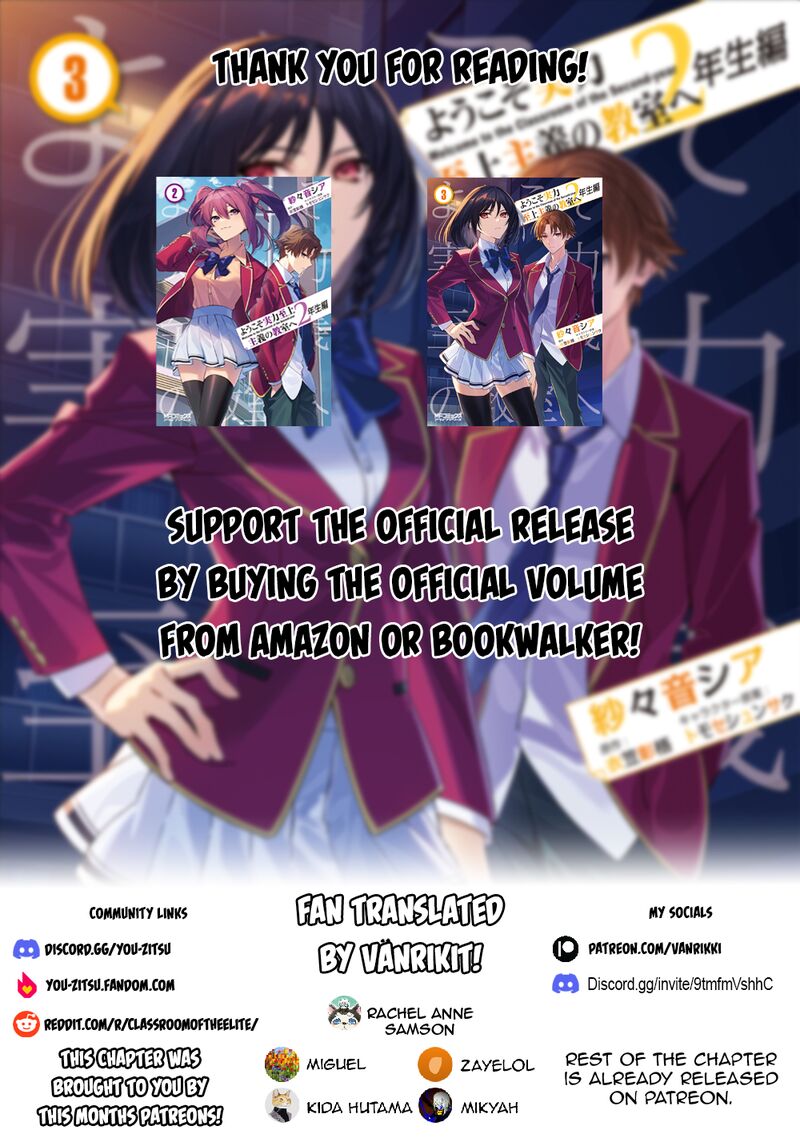 Classroom Of The Elite   2nd Year Chapter 19 - Page