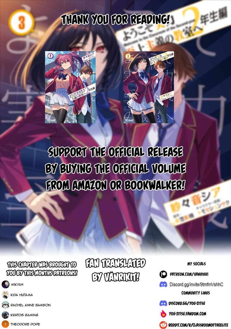 Classroom Of The Elite   2nd Year Chapter 19 - Page