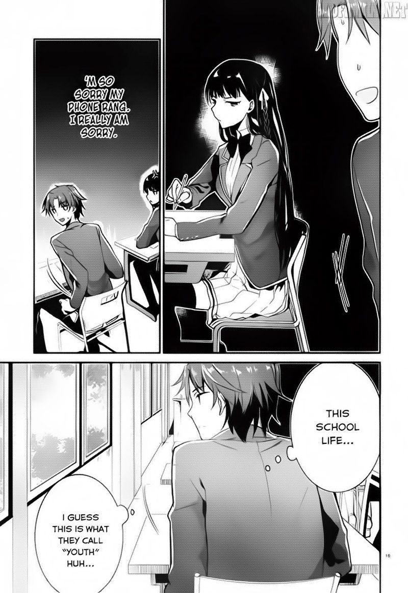 Classroom Of The Elite Chapter 4 - Page