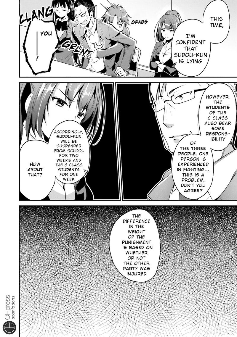 Classroom Of The Elite Chapter 13 - Page