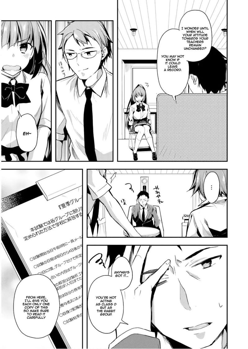 Classroom Of The Elite Chapter 29 - Page