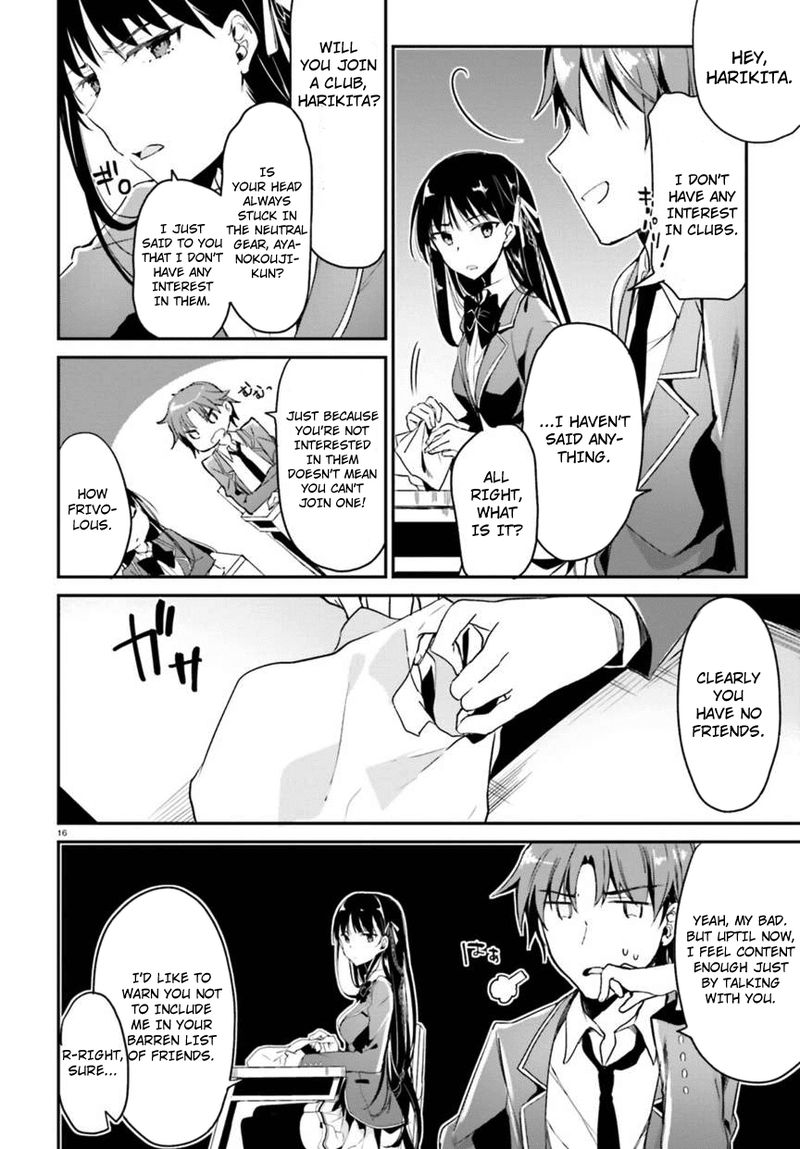 Classroom Of The Elite Chapter 2 - Page
