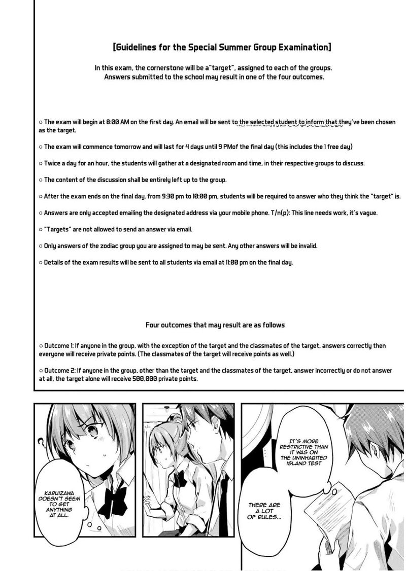 Classroom Of The Elite Chapter 29 - Page