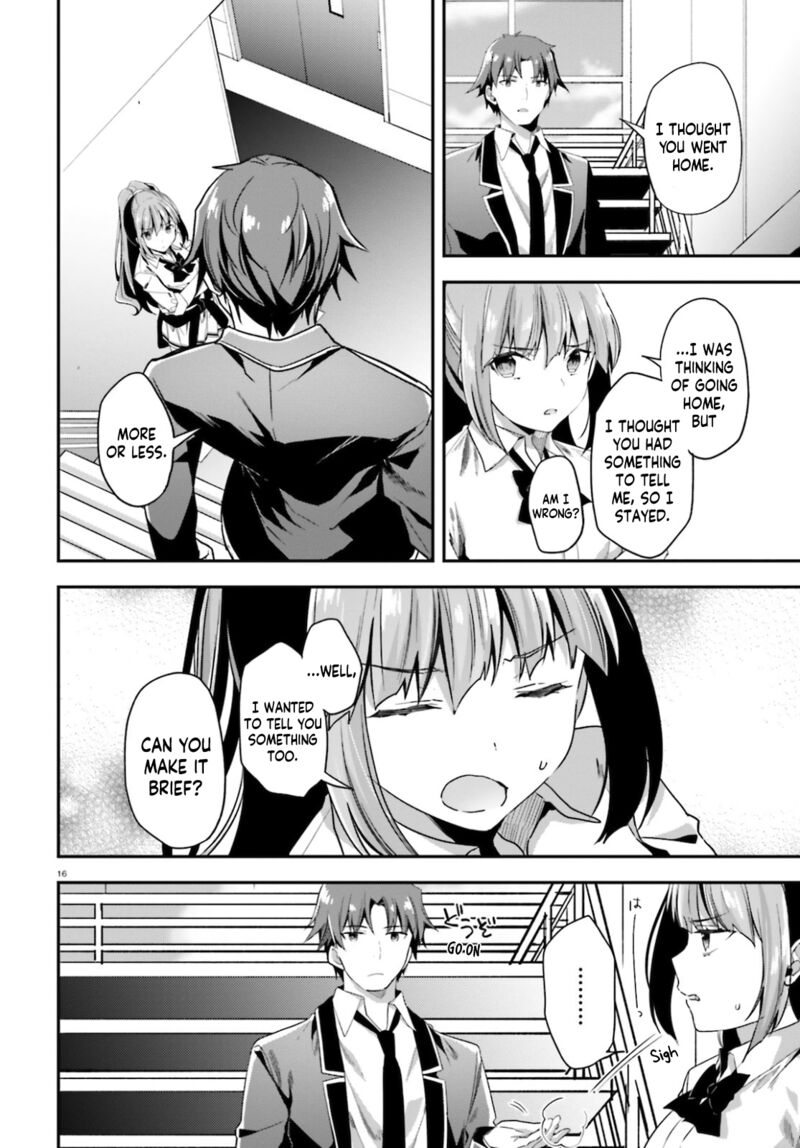 Classroom Of The Elite Chapter 58 - Page