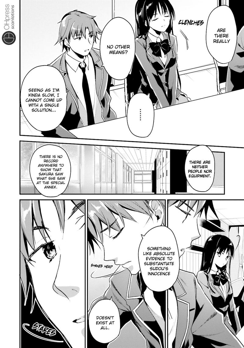 Classroom Of The Elite Chapter 13 - Page