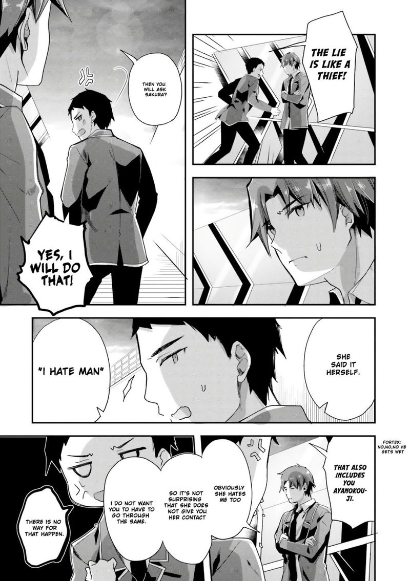 Classroom Of The Elite Chapter 33 - Page