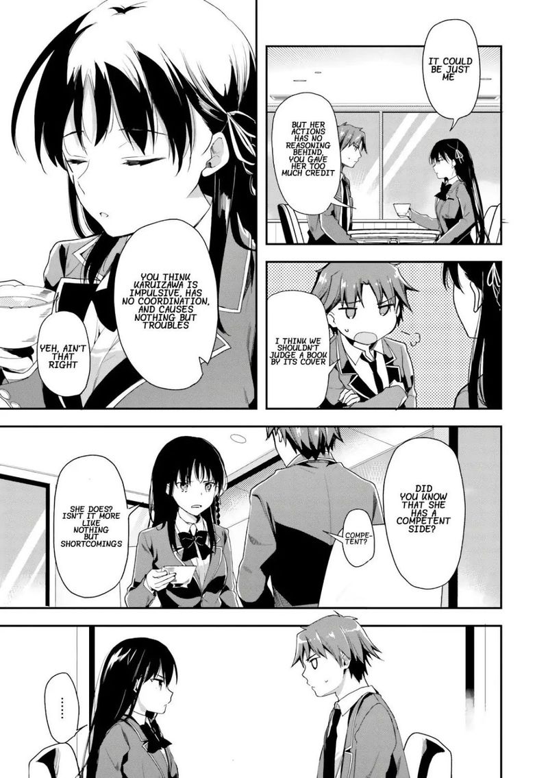 Classroom Of The Elite Chapter 34 - Page