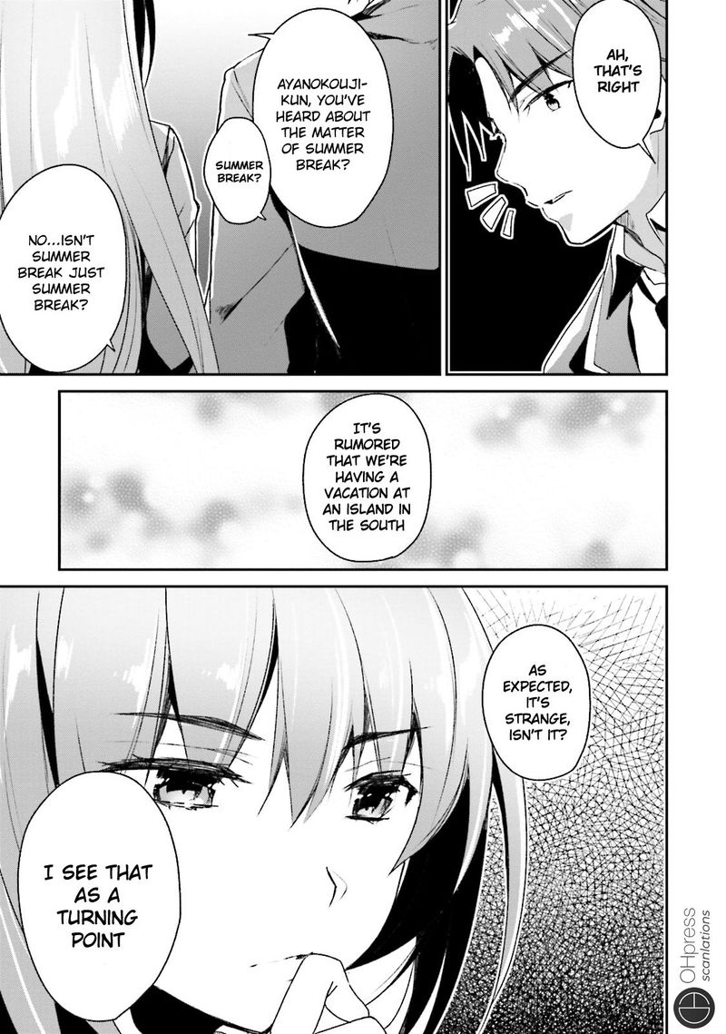 Classroom Of The Elite Chapter 11 - Page