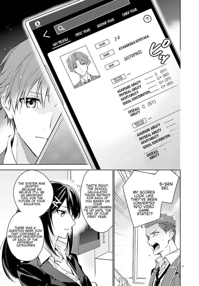 Classroom Of The Elite   2nd Year Chapter 1 - Page