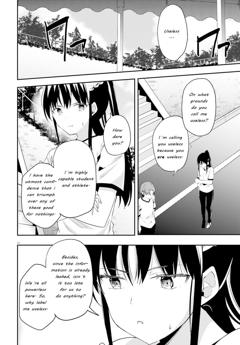 Classroom Of The Elite Chapter 72 - Page