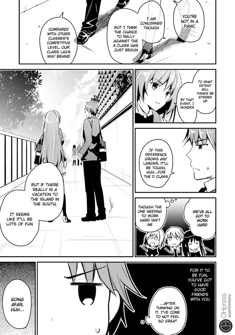 Classroom Of The Elite Chapter 11 - Page