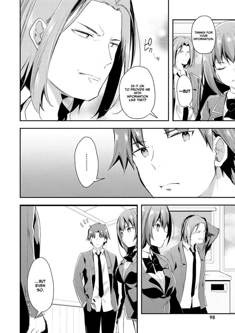 Classroom Of The Elite Chapter 36 - Page