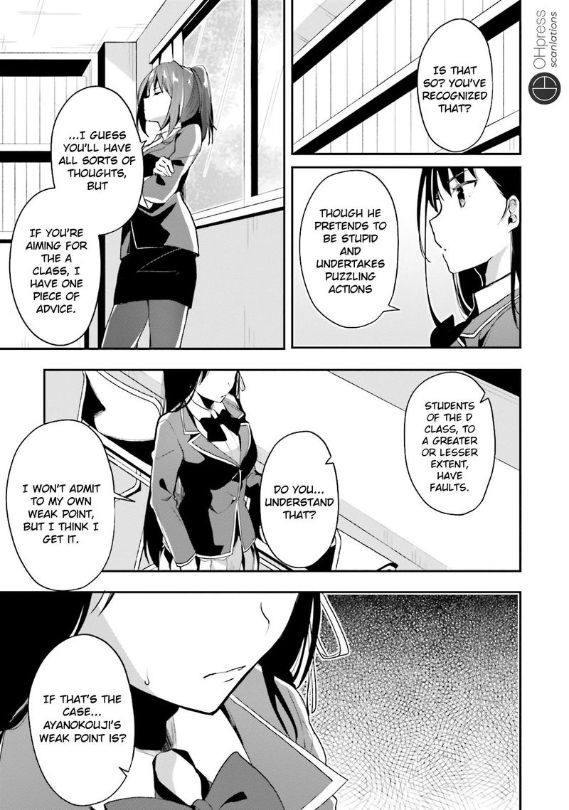 Classroom Of The Elite Chapter 15 - Page