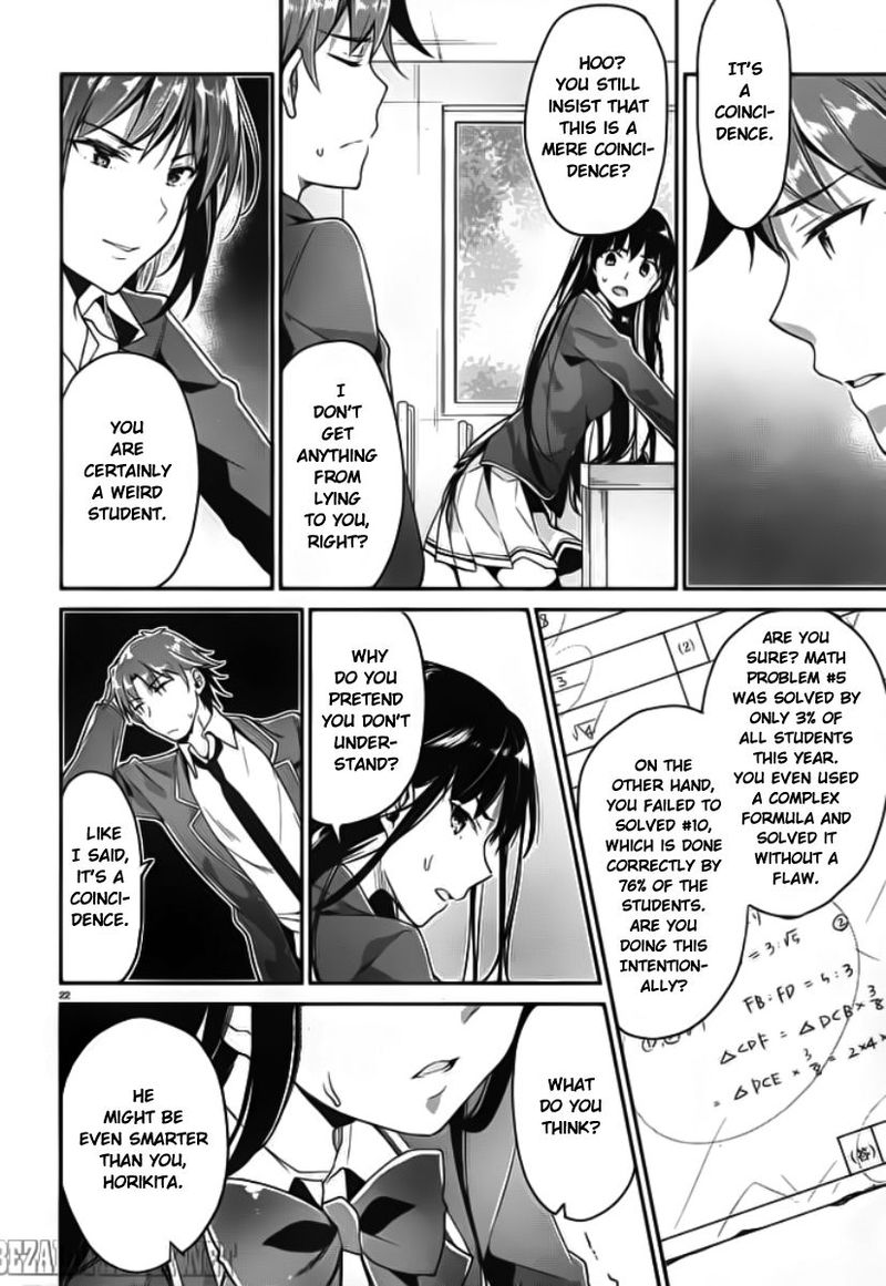 Classroom Of The Elite Chapter 5 - Page
