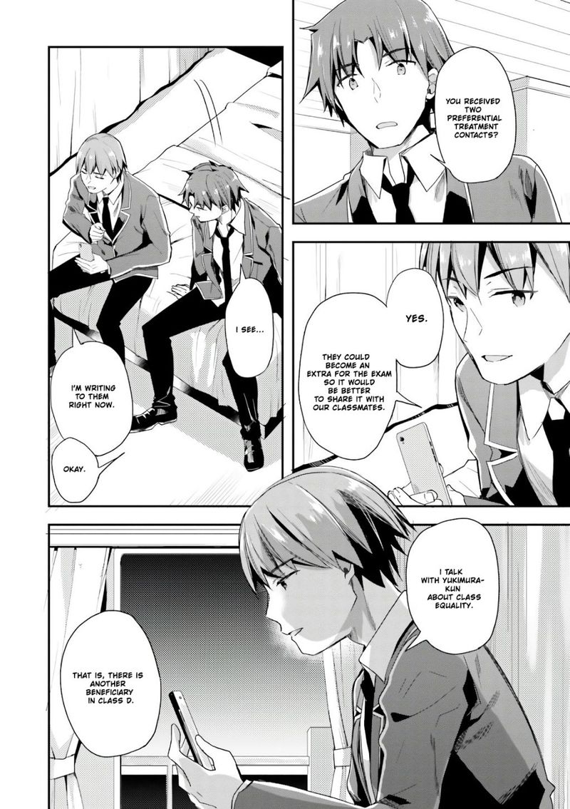 Classroom Of The Elite Chapter 33 - Page