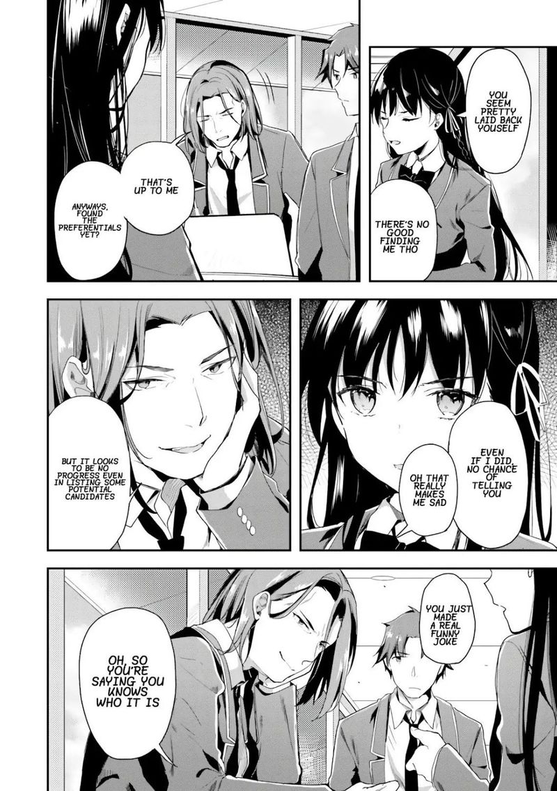 Classroom Of The Elite Chapter 34 - Page
