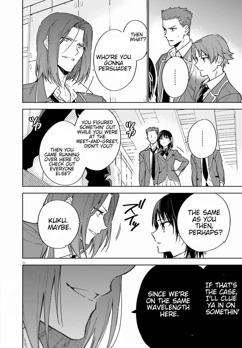 Classroom Of The Elite   2nd Year Chapter 2 - Page