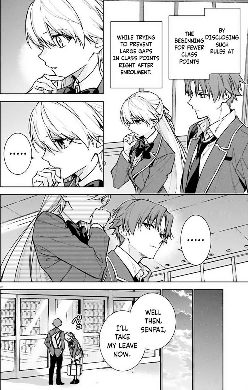 Classroom Of The Elite   2nd Year Chapter 11 - Page