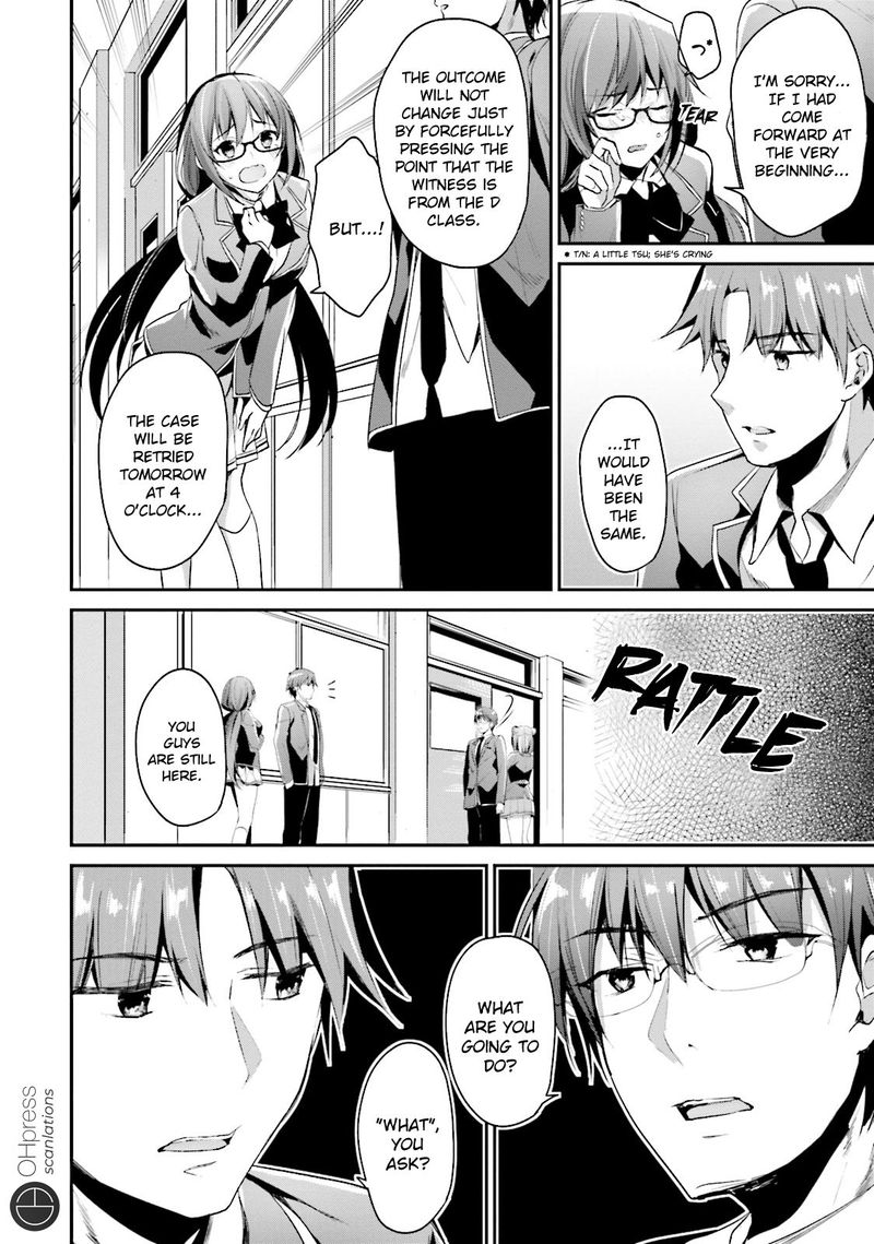 Classroom Of The Elite Chapter 13 - Page