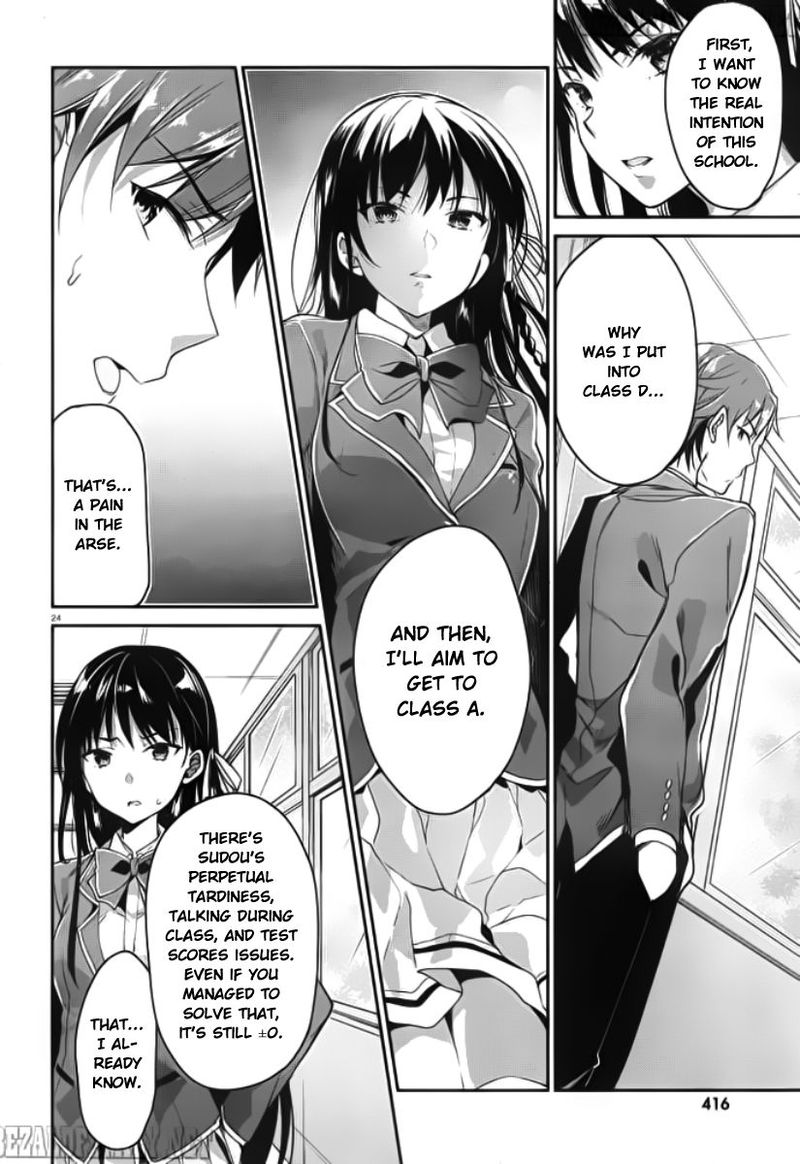 Classroom Of The Elite Chapter 5 - Page