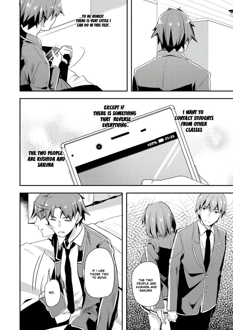 Classroom Of The Elite Chapter 33 - Page