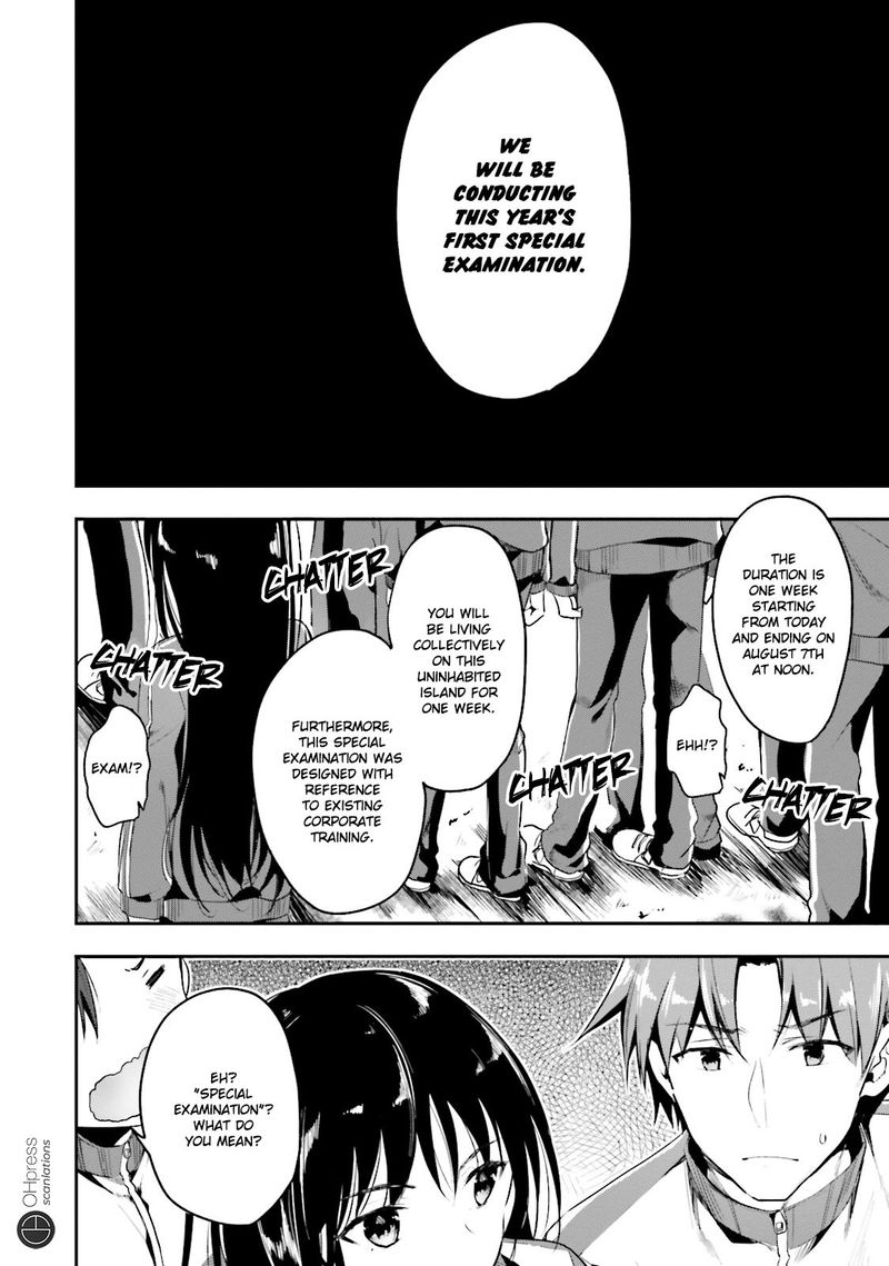 Classroom Of The Elite Chapter 16 - Page